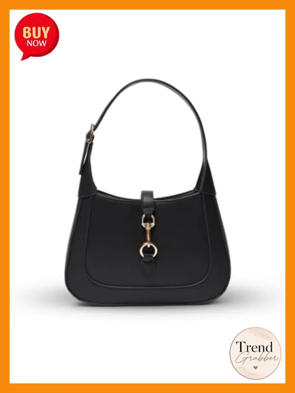 Small Top Handle Hobo Bag - Vegan Leather Shoulder Crossbody